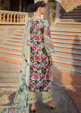 Elaf Chikankari Lawn Unstitched 3 Piece Suit - EL24CL ECT 1B